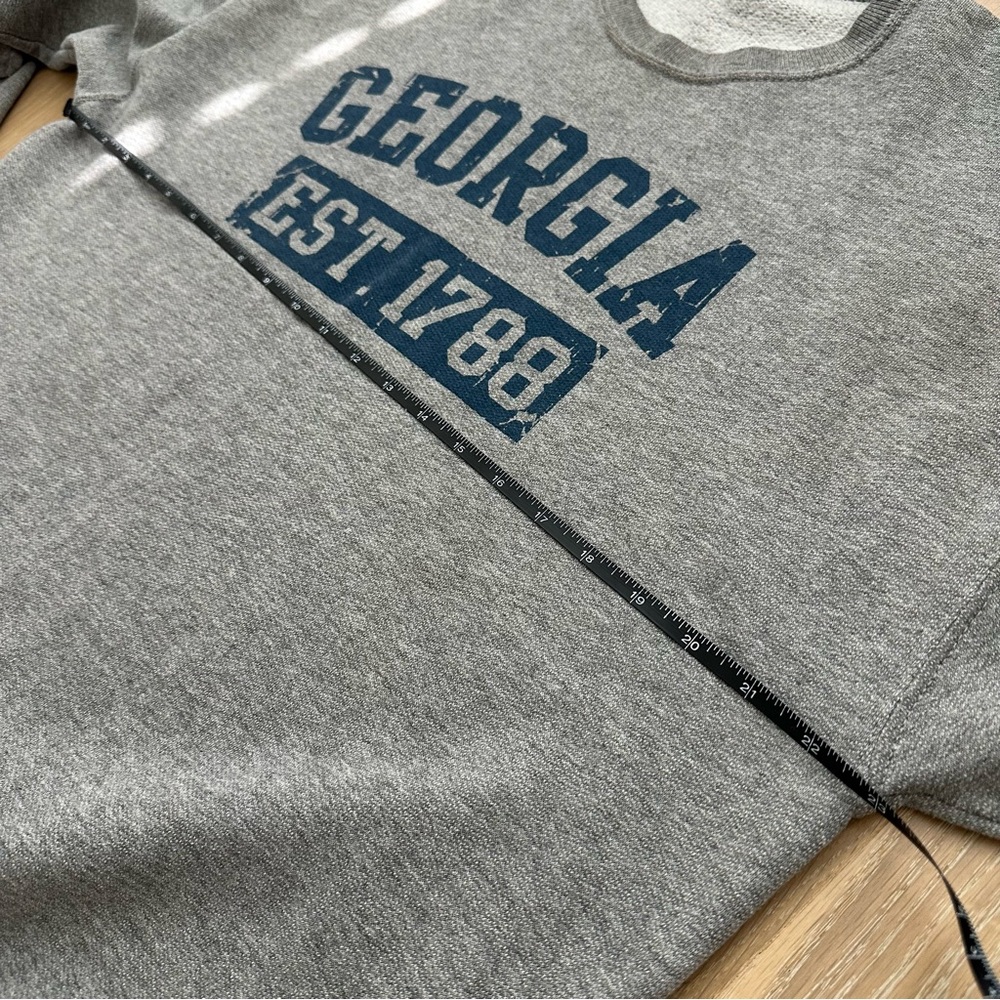 Vintage Men’s Size Large Jerzees Sweatshirt Georgia Atlanta Athens Comfy Cozy - Picture 9 of 14